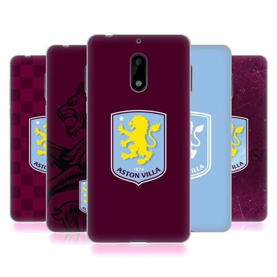 ASTON VILLA FOOTBALL CLUB 2024 CREST DESIGNS SOFT GEL CASE FOR NOKIA PHONES 1