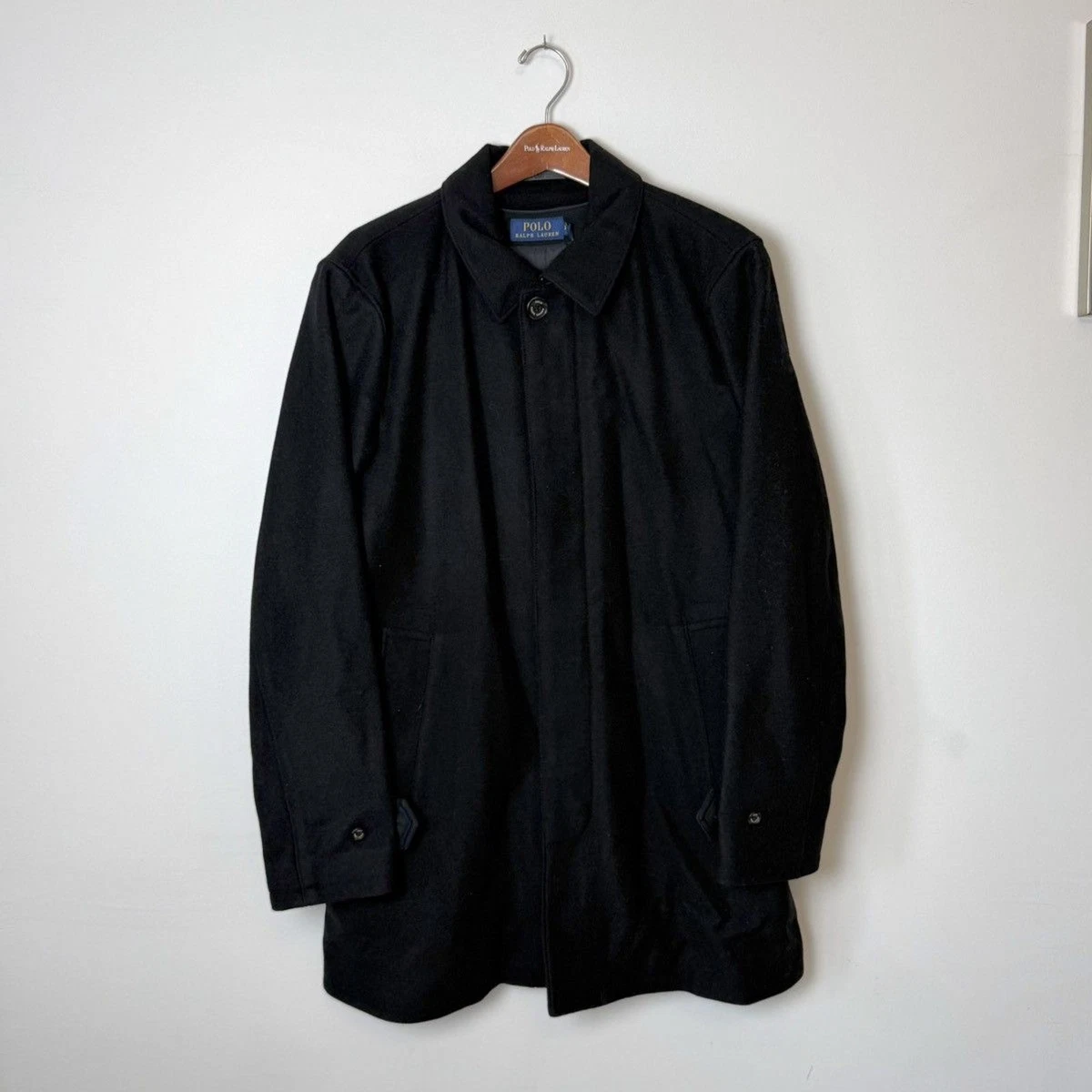 Polo Ralph Lauren Wool Outer Shell Coats, Jackets & Vests Overcoat