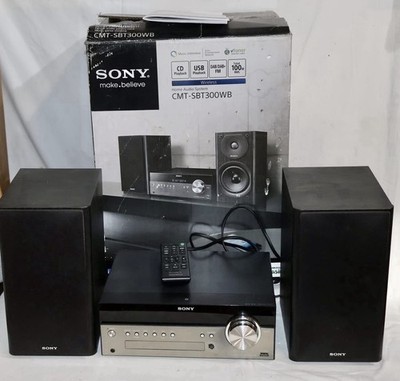 Sony CMT-SBT300WB All-in-One Audiosystem mit kabellosem Streaming