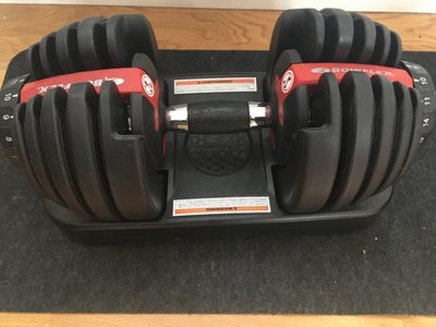Bowflex SelectTech verstellbare Kurzhantel mit Ablage, gebraucht