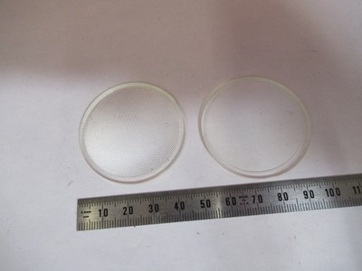 NIKON E400 ECLIPSE Plastik Linse Diffusor Set Mikroskop Teil Wie Im Bild T7-A-95