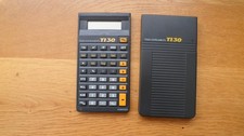 Vintage Texas Instruments TI30 Scientific Calculator  & Case Excellent Condition