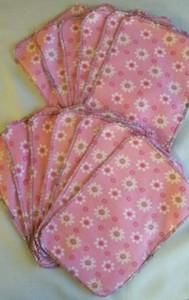 pink baby wipes