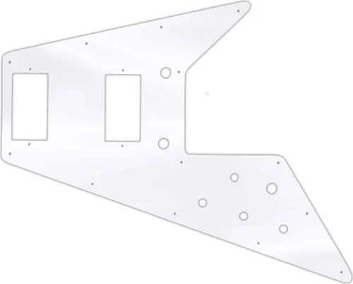 WD Custom Pickguard For Left Hand Gibson 1966-1970 And 1975-1982 Flying V Mah...