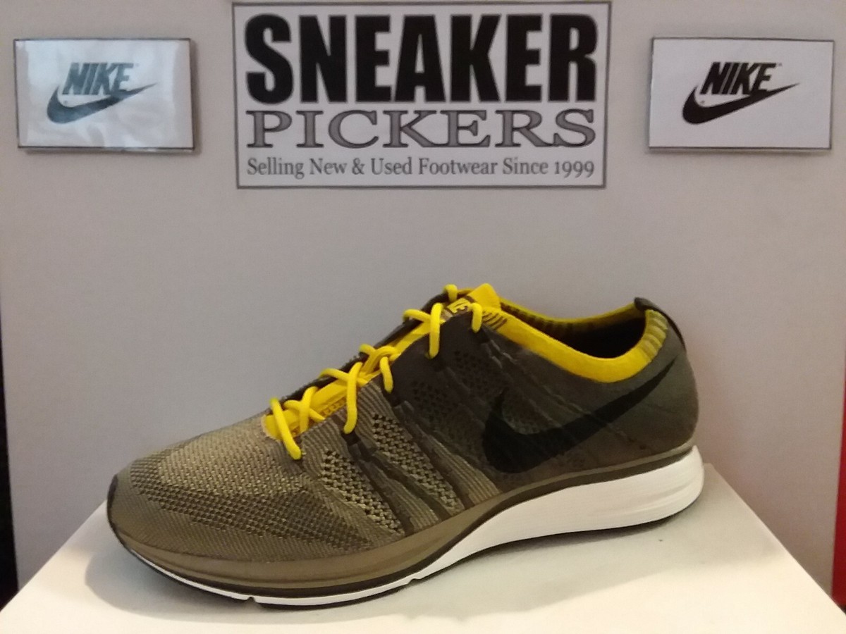 Nike Flyknit Trainer AH8396 300 Size: Cargo Khaki