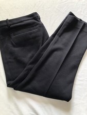 Tory Burch Pants Womens 12 Callie Skinny Mid Rise Side Zip Black