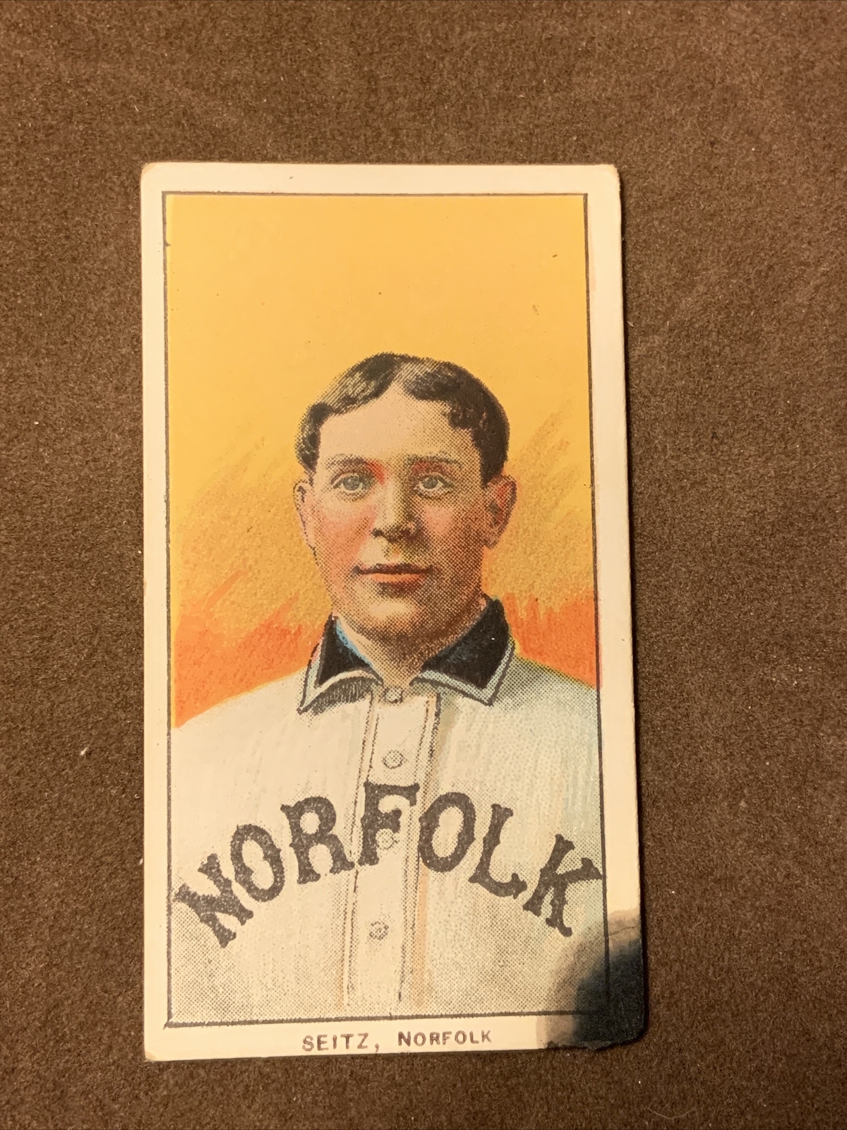 1909-1911 T206 Charles Seitz Old Mill Southern Leaguer Baseball Card