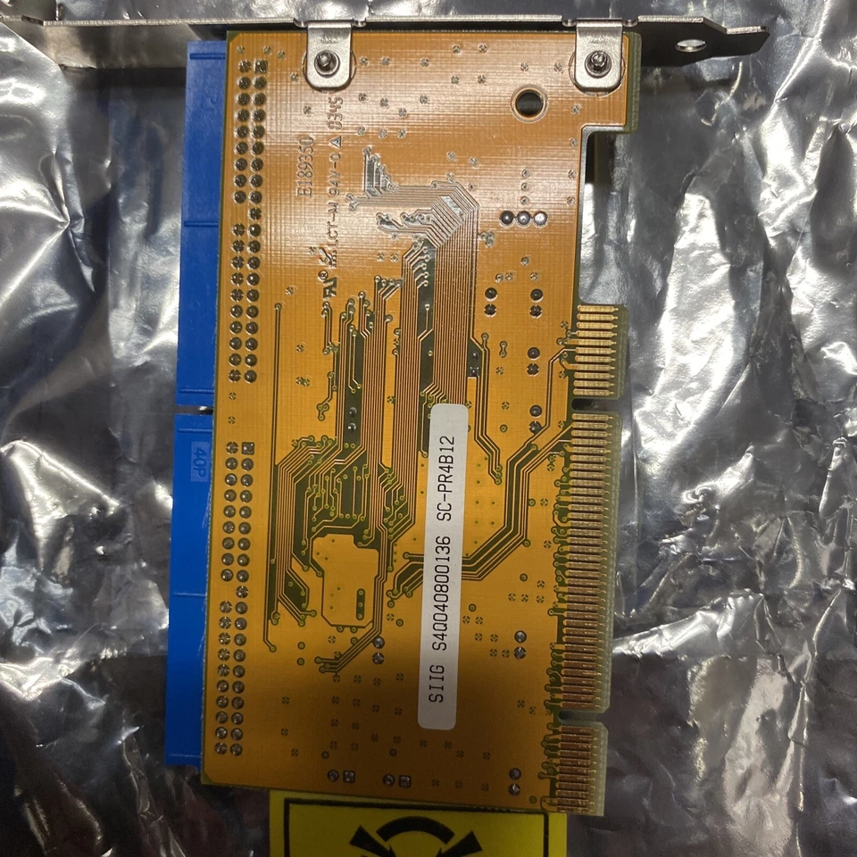 SIIG SC-PR4B12 2-Port IDE ULTRA ATA PCI RAID Controler Card - Image 4 of 4