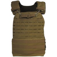 MFH Tactical - Laser Molle - Weste - Polyester - Leicht - Komfortabel-Coyote Tan