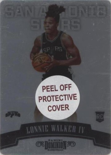 2018-19 National Treasures Lonnie Walker IV ROOKIE PATCH AUTO RPA