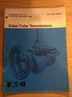 Eaton Fuller Transmissions Illustrated Parts List RT-15613 Series