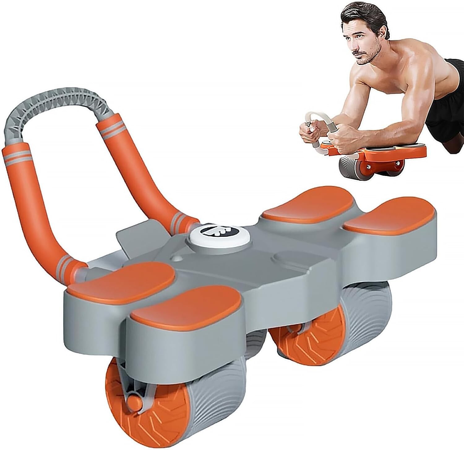 Автоматическая тренировка отскока-BauchrollerBauchmuskeltrainer Rollenrad Fitness Training 3790₽