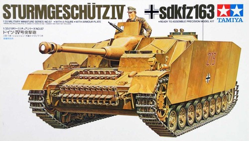 TAMIYA 1/35 SdKfz.163 Sturmpanzer IV – Kit Maquette Plastique à Monter, Réplique Hyper Détaillée