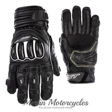 RST TRACTECH EVO 4 SHORT CE MENS MOTORCYCLE GLOVE - TRACK - PERFORMANCE - BLACK