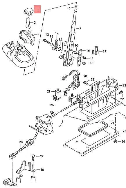 Perilla de cambio de marchas genuina cuero VW SEAT Eurovan Sharan 7M1713139CE74 Foto 2 de 2