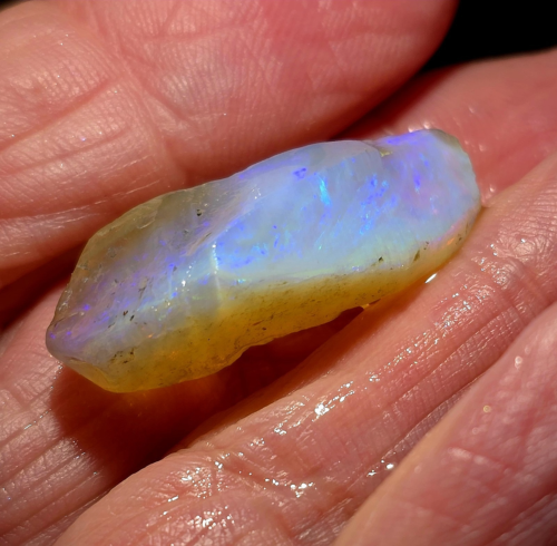 Very Special! Genuine Australian Opal RARE Beautiful Blue/Green 20.070ct USA