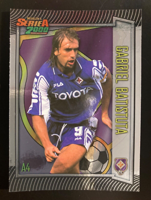 1999-00 Topps Merlin Serie A 2000 # A4 Gabriel Batistuta