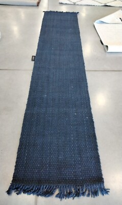 NAVY 2'-6'' X 12' Broken Thread Rug, Reduced Price 1172720184 LRL6350F-212