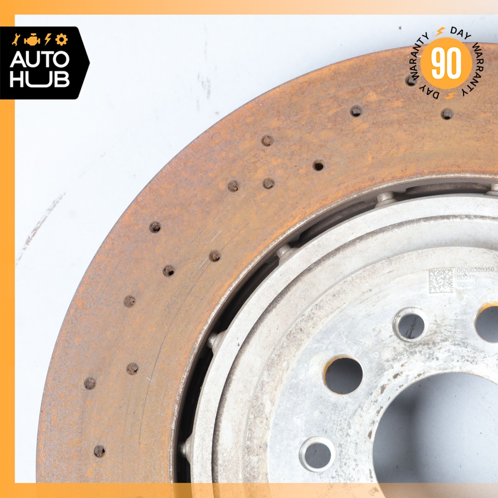 14-24 Maserati Quattroporte M156 Front Brake Rotors Disc Left & Right Set OEM