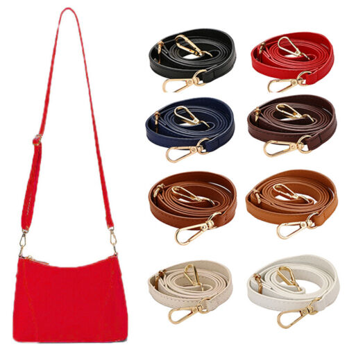 Bag Shoulder Replacement Handle Adjustable Handbag Leather Strap Crossbody Belt - Picture 1 of 31