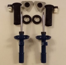 Satz 2 Gasdruck Stoßdämpfer Domlager Staubschutz Renault Twingo 3 BCA BCM vorne