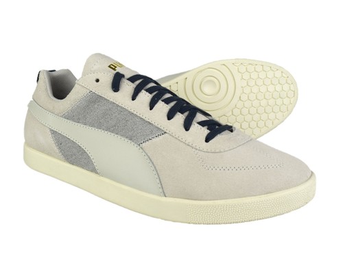 puma cream suede trainers