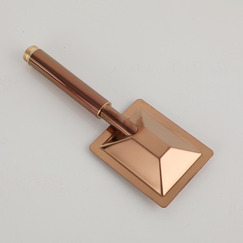 8" Bathroom Rose Gold Concealed Shower Faucet Head Embeded Valve Box Taps Units - Picture 7 of 13