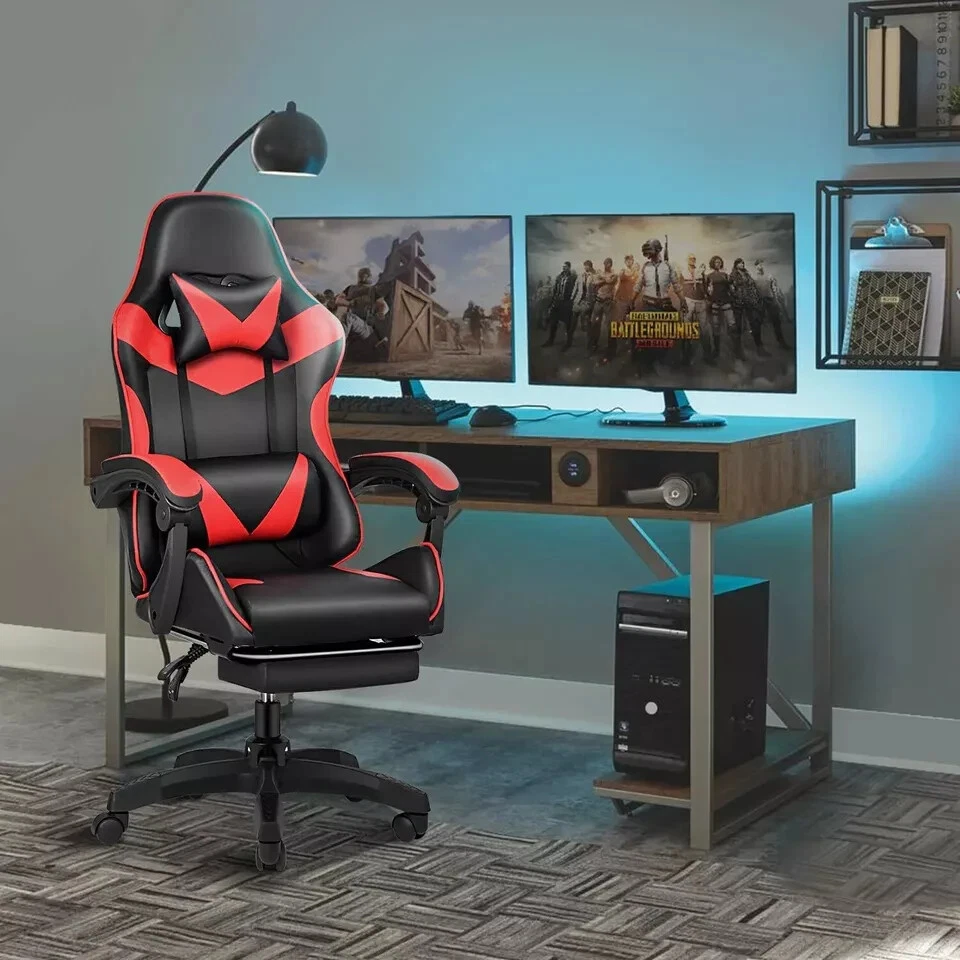 Silla Gaming SR-1  - Comodidad Ergonómica, Diseño Moderno - Imagen 2 de 4