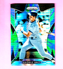 George Brett 2019 Prizm Purple Green Hyper Prizm #279 HOF A556
