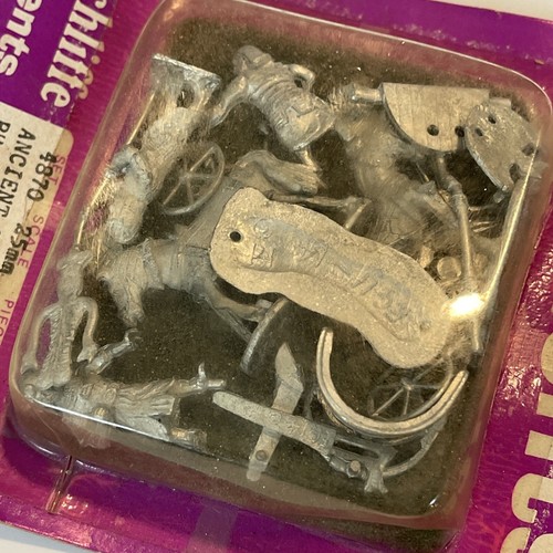 Heritage Hinchliffe Ancients 4870 Egyptian Pharaohs Chariot 25mm Metal AD&D - Bild 7 von 8