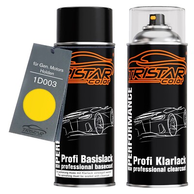 Autolack Spraydosen Set für Gen. Motors Holden 1D003 Jasmine Yellow
