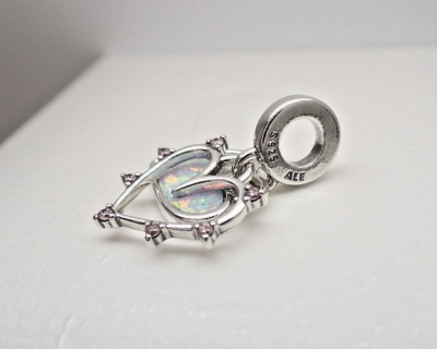 Authentic Pandora #793434C01 Friendship Opalescent Double Dangle