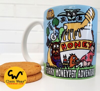 Rik Mayall Bottom LOVE ALBATROSS lustige Tasse Untersetzer Kaffee Geschenk Komödie