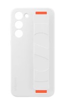 Genuine Samsung Silicone Grip Case for Galaxy S23+ - White - EF-GS916