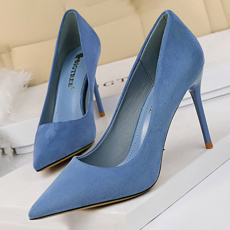 Women Pumps High Heels Shoes Office Shoes Party Shoes Women Heels
