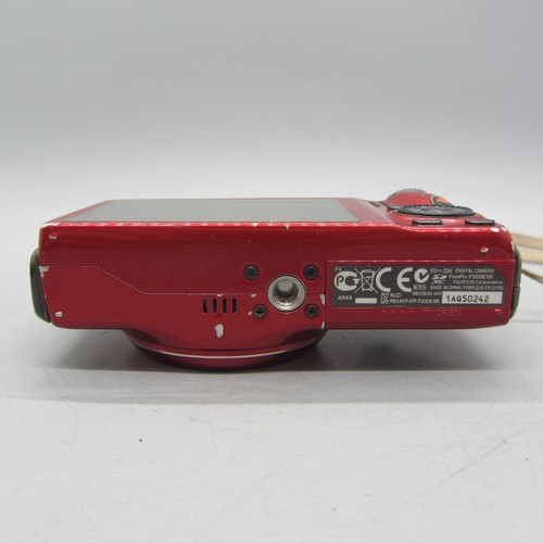 Fujifilm Digital Camera FinePix F500 EXR 16.0MP Red Tested - Picture 7 of 10