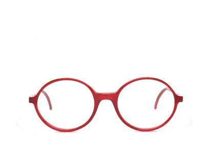Vintage 1960s Eyeglasses RED ELLEN TRACY AUSTRIA Round 601 50-18-138