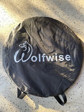 NEW WolfWise Portable Pop Up Privacy Shower Toilet Tent Spacious Changing Room