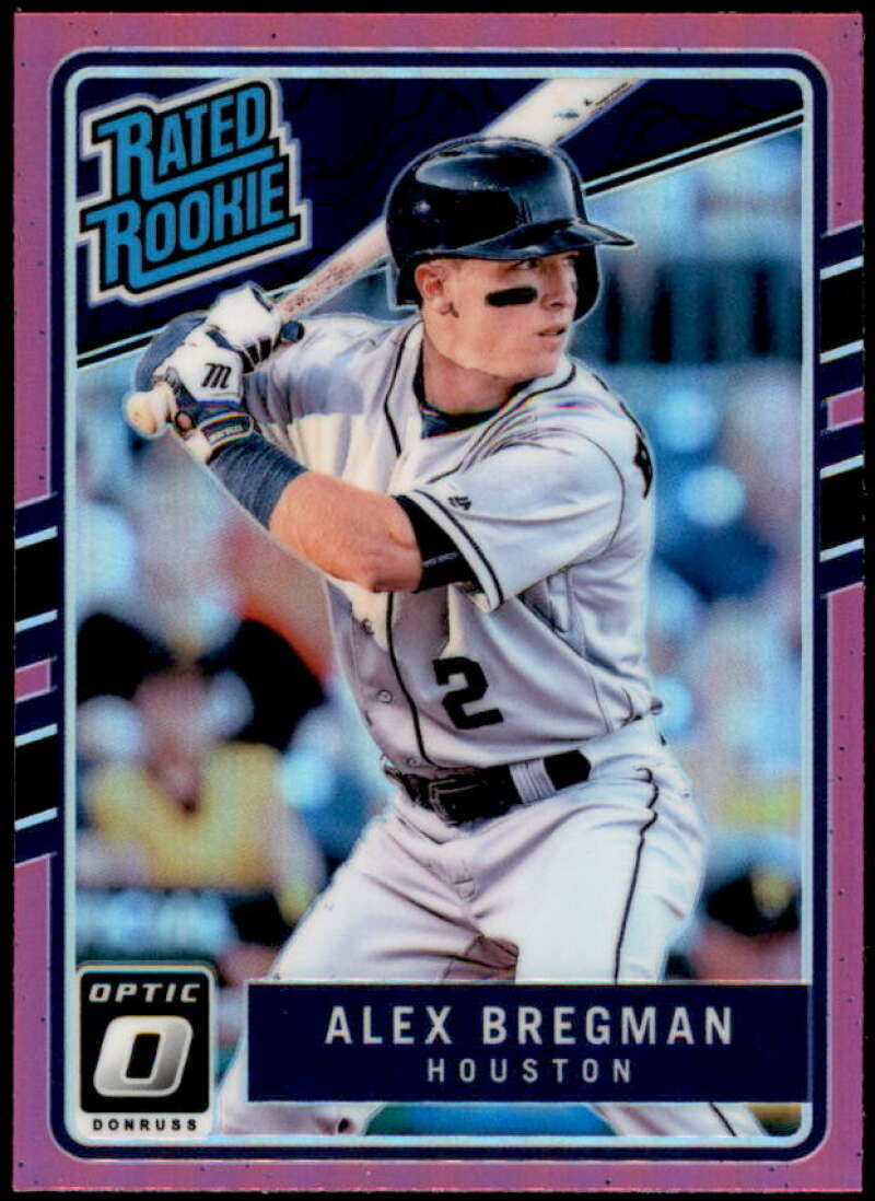 Alex Bregman Card 2017 Donruss Optic Pink #43