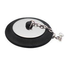 1PC Bathroom Plug Bathtub Drain with Chain Wash Basin Sink