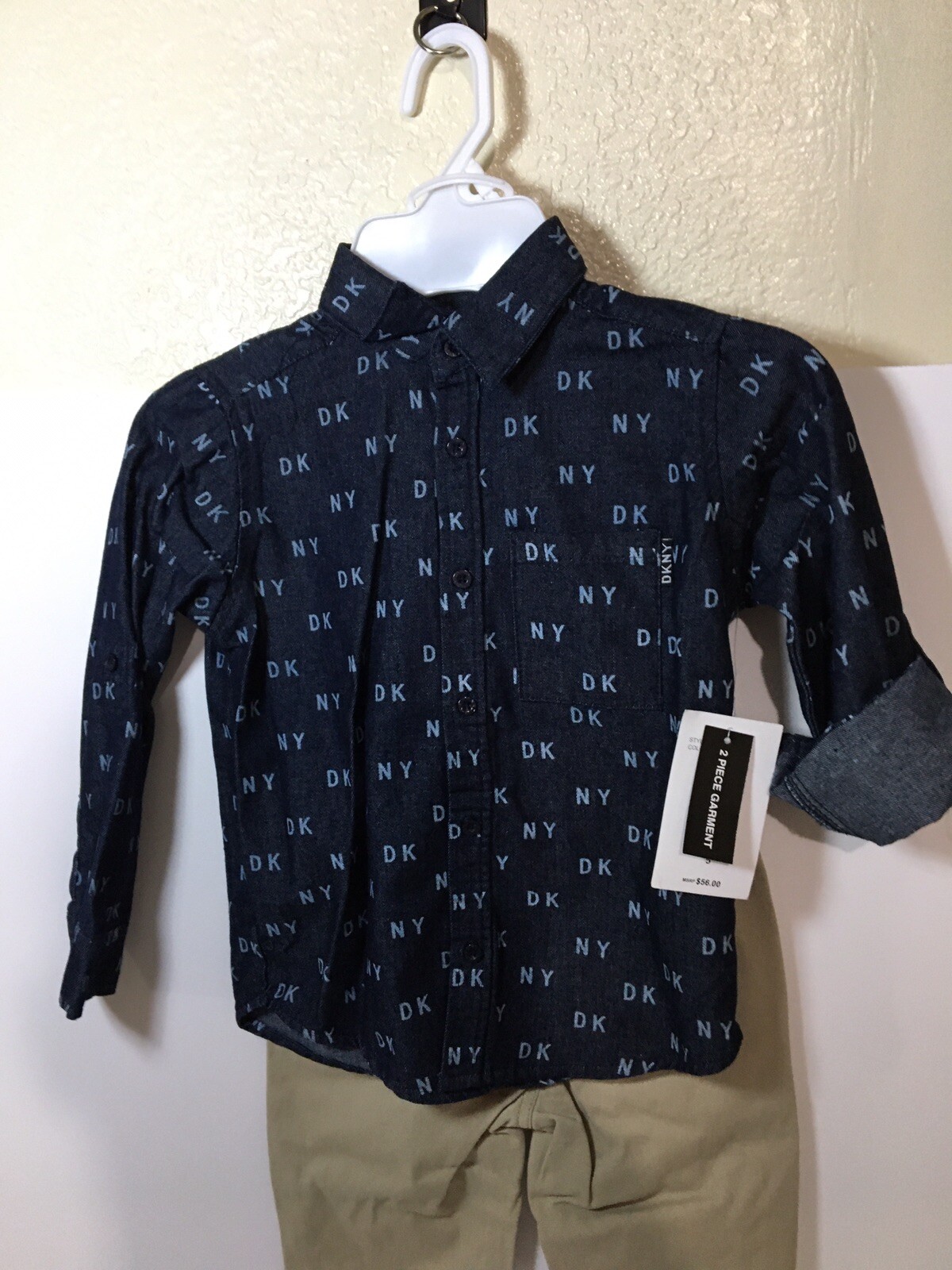 DKNY Boys Clothing.2pc Set Size 5