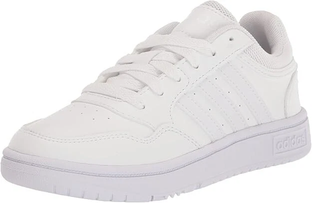 Adidas bambino unisex taglia 5 5 cerchi 3.0 basket basso triplo bianco GW0433 