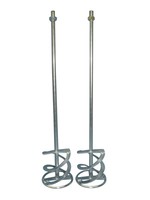 2 X WendelrüHrer MöRtelrüHrer RüHrer RüHrquirl Mischer 120 X 600 Mm Gewinde M14