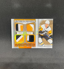 2025 Upper Deck The Cup Hockey Rutger McGroarty #FRM Foundations Quad Patch /10