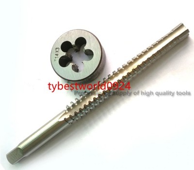 New 1set TR12 x 3   Left hand Trapezoidal thread tap and Die *rr