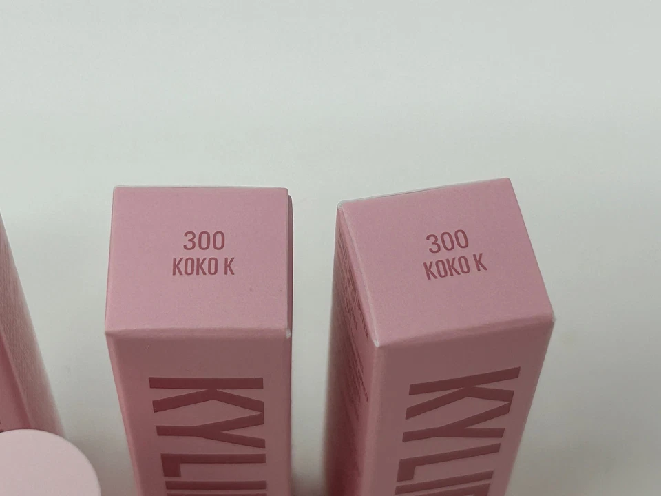 Lápiz labial líquido mate Kylie Jenner Cosmetics Koko K 300,03 oz NUEVO en caja paquete de 3 Foto 2 de 3