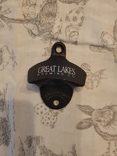 Great Lakes Brewing Co. Cast Wall Mounted Bottle Opener Starr Iconic Rare Piece 