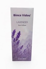 Binca Vidou Lavender Reed Diffuser 80ml Home Fragrance Aromatherapy New