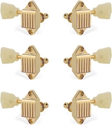 KLUSON WAFFLEBACK 3L / 3R GOLD with Plastic Knobs