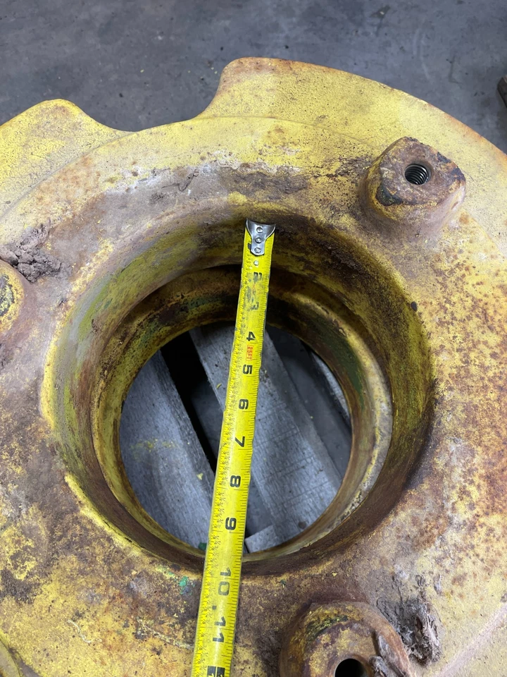 John Deere 5010 1963 tractor pesos de rueda trasera R35780R Foto 4 de 4